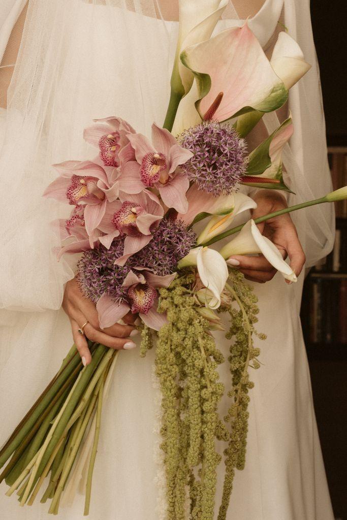 CalmPaperShore workshop space where corporate flower arrangements are designed and prepared for business delivery